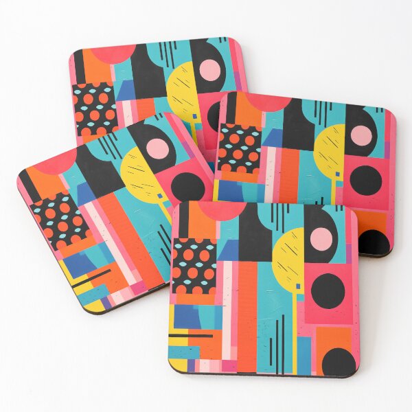 Item preview, Abstract Colorful Shapes – Modern Geometric Art #20 designed and sold by NatureSight.