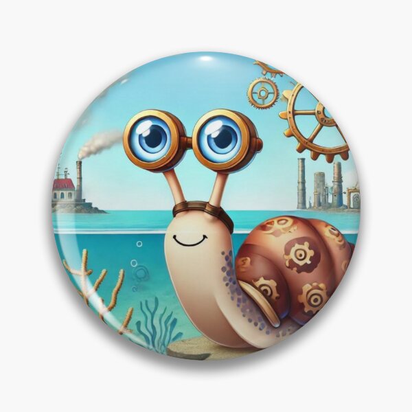 Item preview, Steampunk Cone Snail designed and sold by Sillytoe.