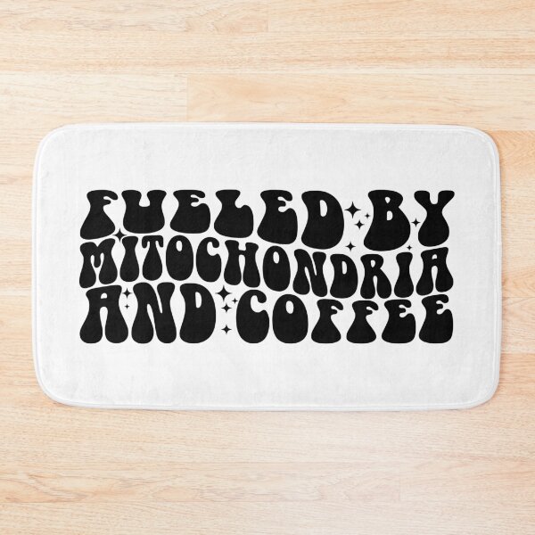 Item preview, Fueled By Mitochondria And Coffee - Fun Biology Science designed and sold by ScienceCorner.