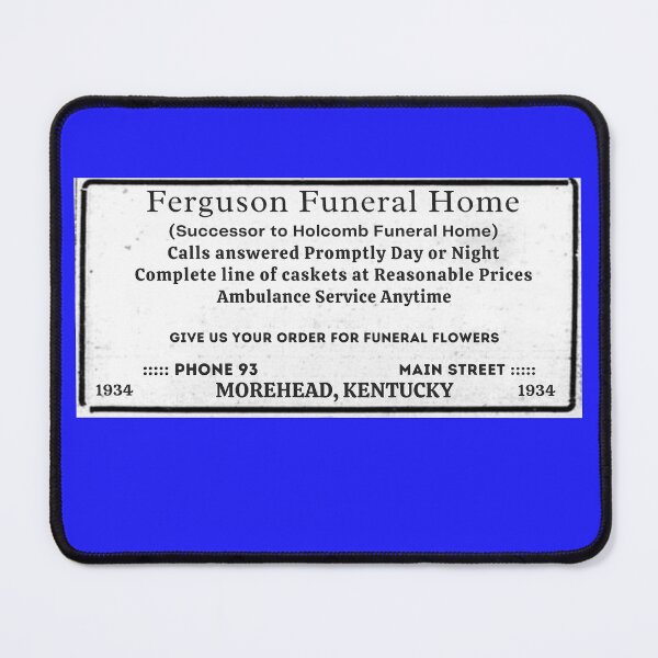 Item preview, Ferguson Funeral Home 1934 designed and sold by JoezPlace.