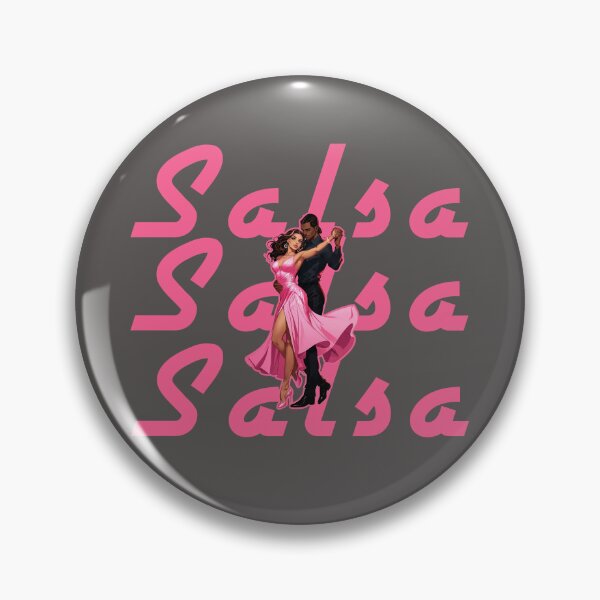 Item preview, Salsa dancer couple designed and sold by La Loca.