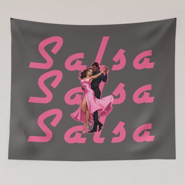 Item preview, Salsa dancer couple designed and sold by La Loca.