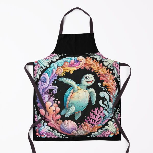 Item preview, Watercolor Ocean Sea Turtle designed and sold by Ambient Mind Design.