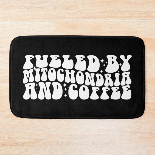 Item preview, Fueled By Mitochondria And Coffee - Fun Biology Science designed and sold by ScienceCorner.