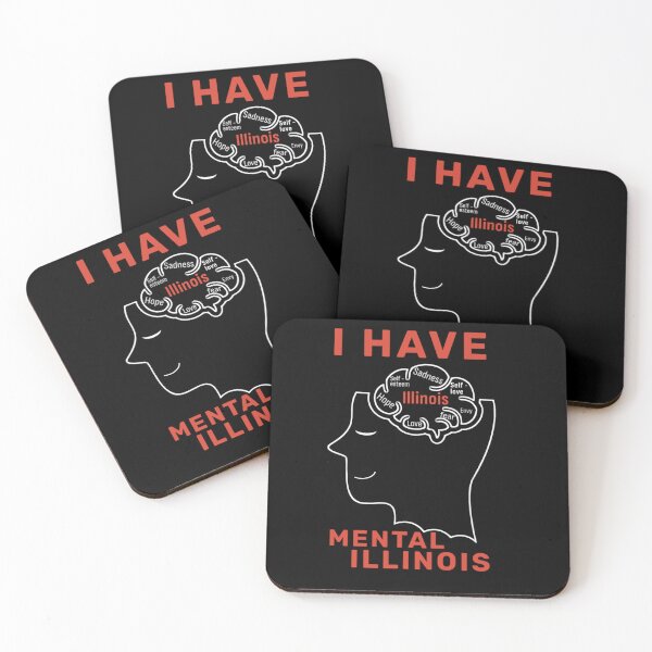 Item preview, I Have Mental Illinois designed and sold by TinysKaden.