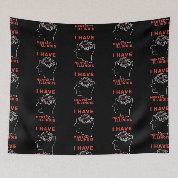Item preview, I Have Mental Illinois designed and sold by TinysKaden.