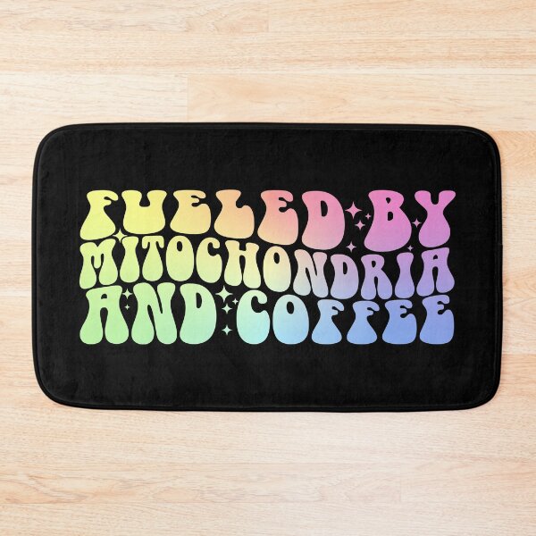 Item preview, Fueled By Mitochondria And Coffee - Fun Biology Science designed and sold by ScienceCorner.