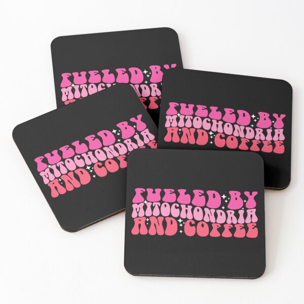 Item preview, Fueled By Mitochondria And Coffee - Fun Biology Science designed and sold by ScienceCorner.