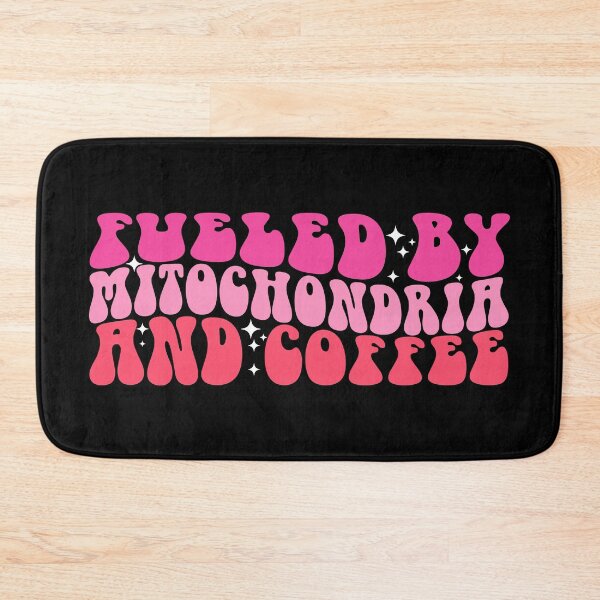 Item preview, Fueled By Mitochondria And Coffee - Fun Biology Science designed and sold by ScienceCorner.