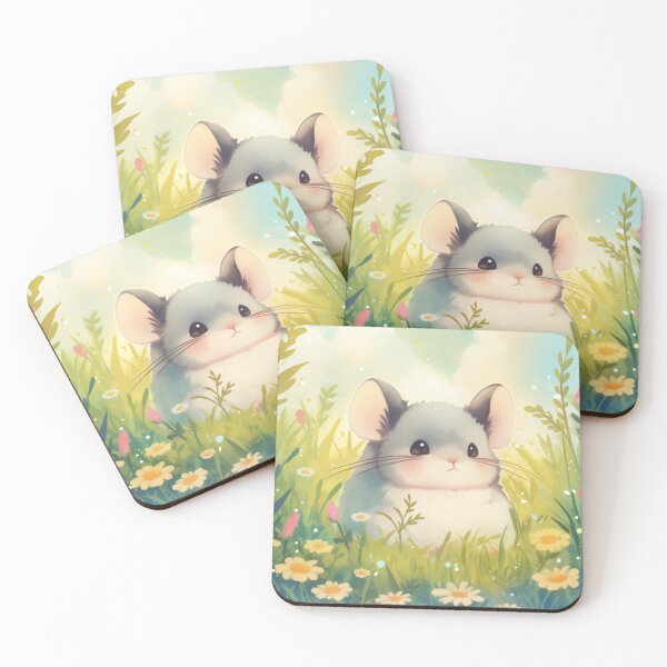 Item preview, Chinchilla Nestled in Nature Embrace designed and sold by AshiraCreations.
