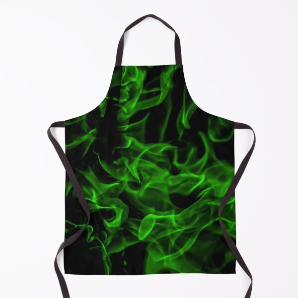 Item preview, Green flames designed and sold by natalik2024.