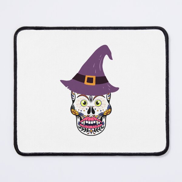 Item preview, Hexed Geometry: Purple Witch Hat, Scary Eye & Vampire Fangs Halloween Design designed and sold by EducaPro.
