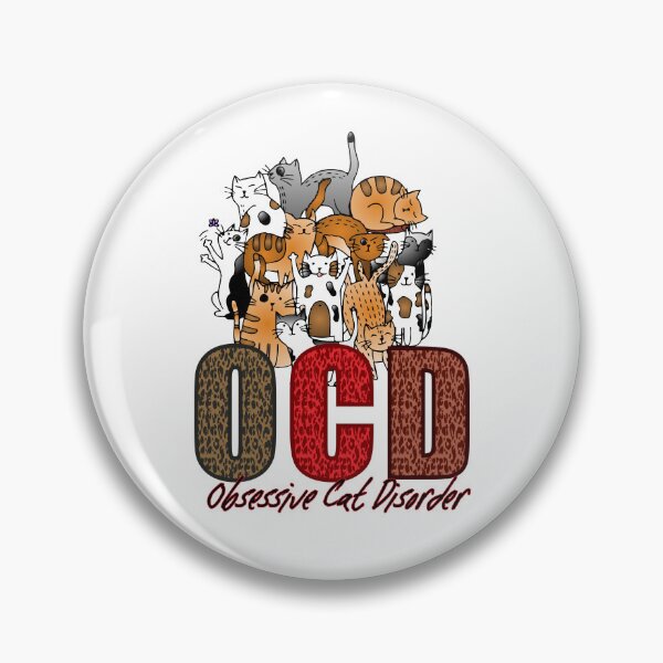 Item preview, Obsessive Cat Disorder designed and sold by m2inspiration.