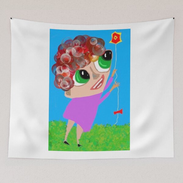 Item preview, Christabel And Her Kite designed and sold by pinkyjainpan.