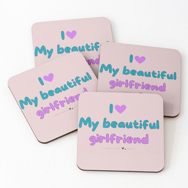 Aperçu de l'œuvre I Love My Girlfriend ,gift for Girlfriend , Gift For Him | Gift For Boyfriend créée et vendue par KM ØNLY.