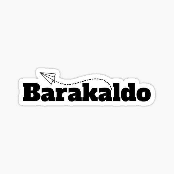 Barakaldo Travel Luggage Bumper Sticker