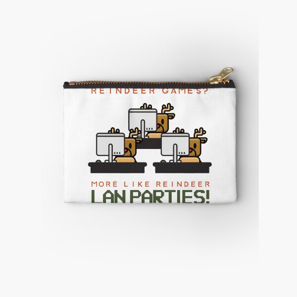 Item preview, Reindeer Games? More Like Reindeer LAN Parties! Christmas Tech designed and sold by Circle-Cats.