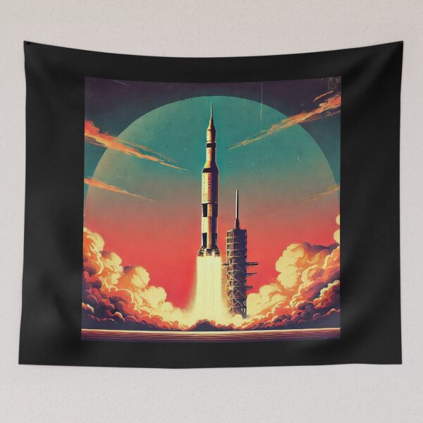 Item preview, saturn v designed and sold by TEEJAMBOREE.