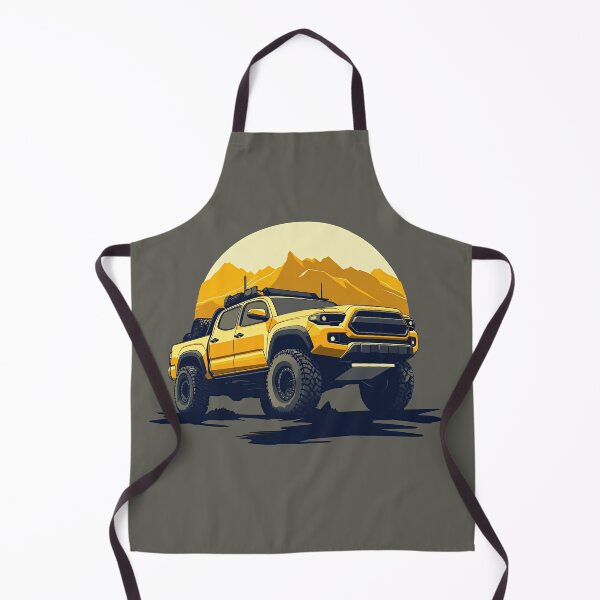 Item preview, Toyota Tacoma Overland Yellow Pickup designed and sold by blackdogshop.