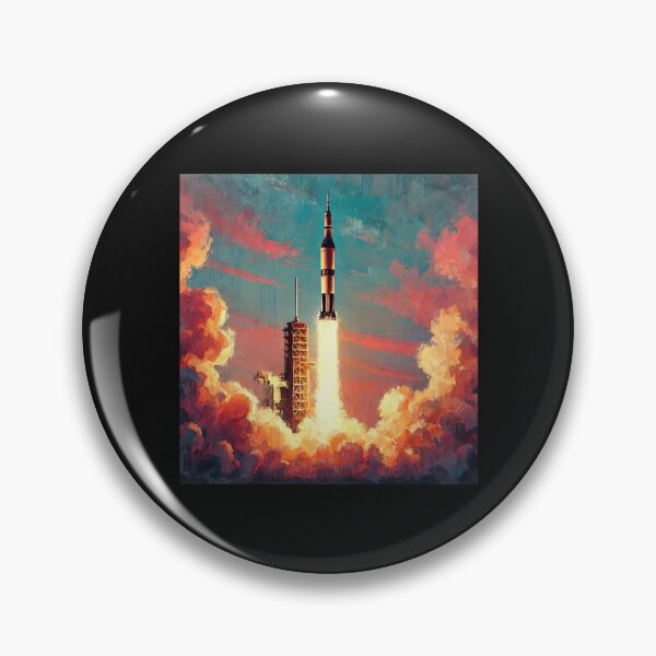 Artikelvorschau, Saturn v entworfen und verkauft von TEEJAMBOREE.