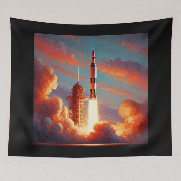 Item preview, saturn v designed and sold by TEEJAMBOREE.