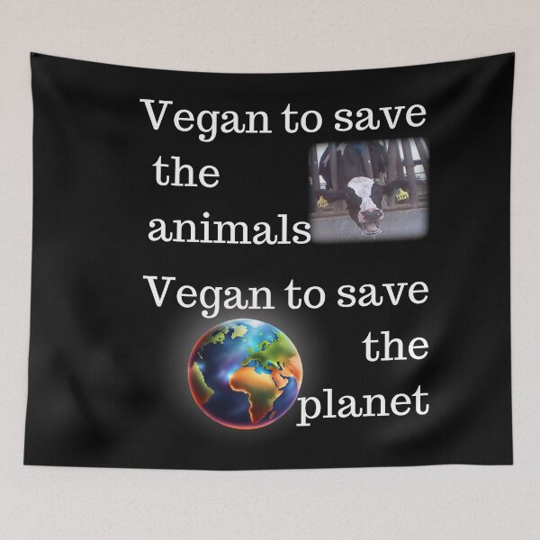 Item preview,  vegan and animal rights designed and sold by VoiceForAnimals.