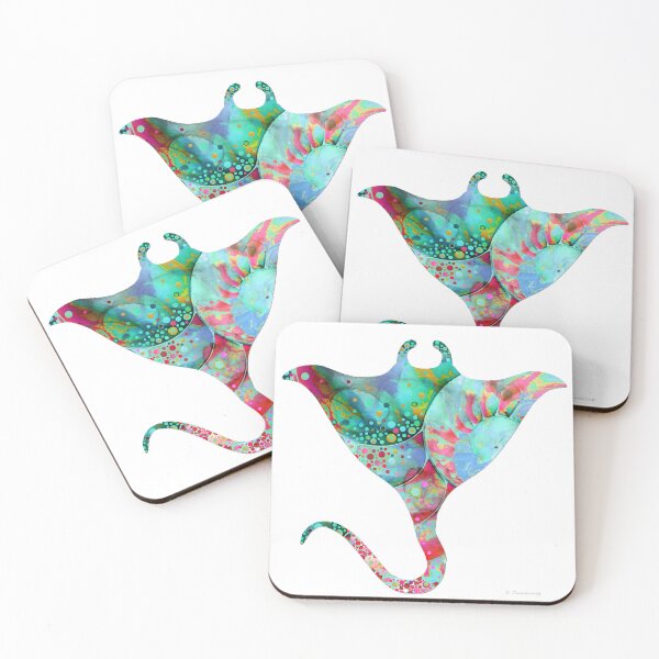 Item preview, Pure Enchantment Stingray Beach Beachy Art designed and sold by Sharon Cummings Art.