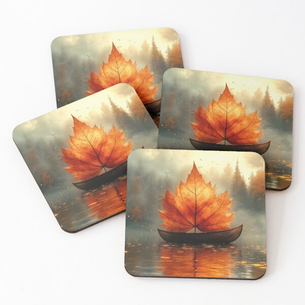 Item preview, Autumn Leaf Set Sail designed and sold by DigiCre8.