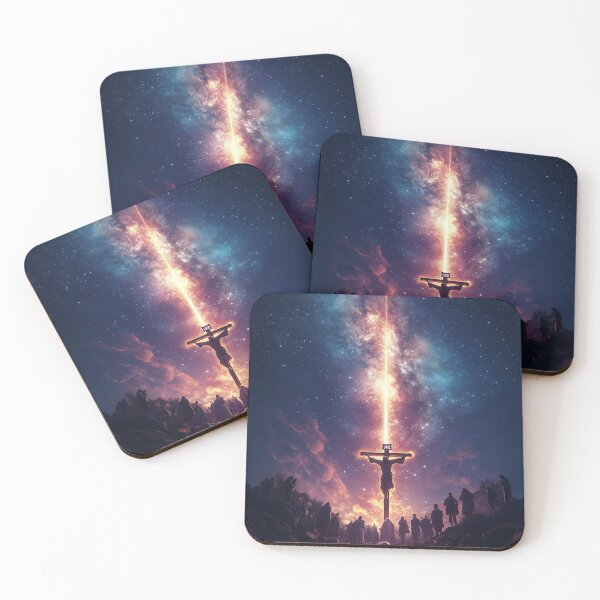 Item preview, Jesus Christ on the Cross Among The Stars designed and sold by XtianDesigns.