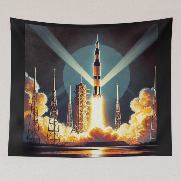 Item preview, saturn v designed and sold by TEEJAMBOREE.