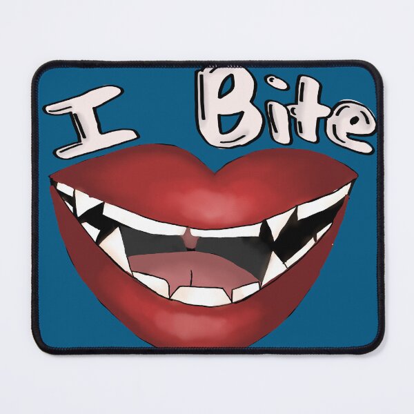 Item preview, I bite designed and sold by Byrne&Bramble.