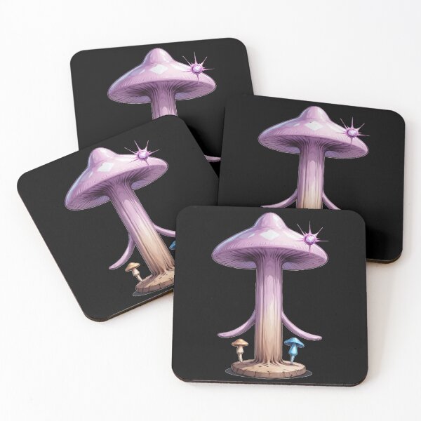 Item preview, Trippy Witchy crystal Magic Mushrooms Alter  designed and sold by Arcane  Adorable.