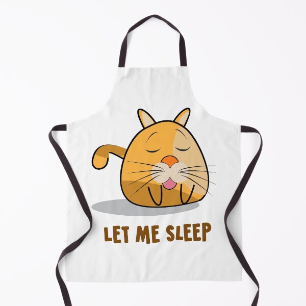 Item preview, Let Me Sleep Funny Cat Quote designed and sold by karyalangit.
