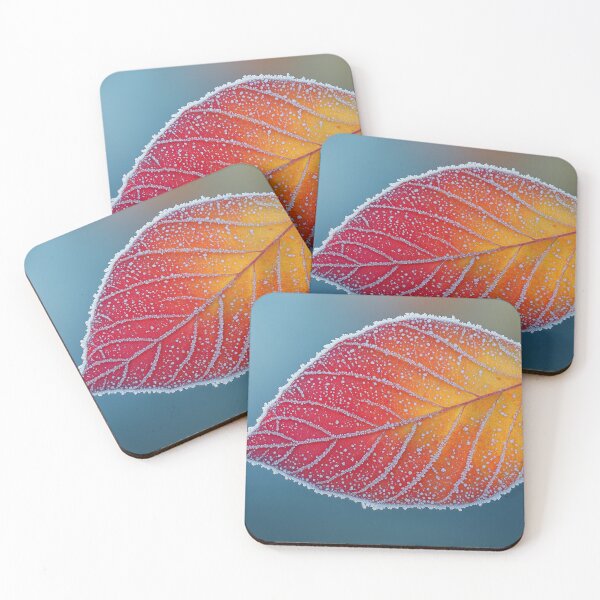 Item preview, Frosty Fall Leaf designed and sold by DigiCre8.