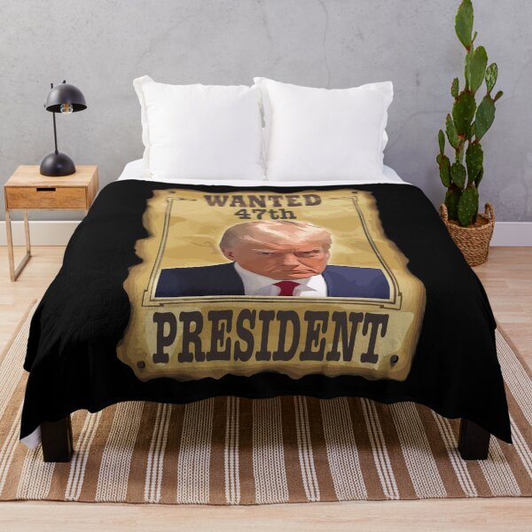 Item preview, Trump Mugshot Wanted 47th President designed and sold by PerkyParakeet.
