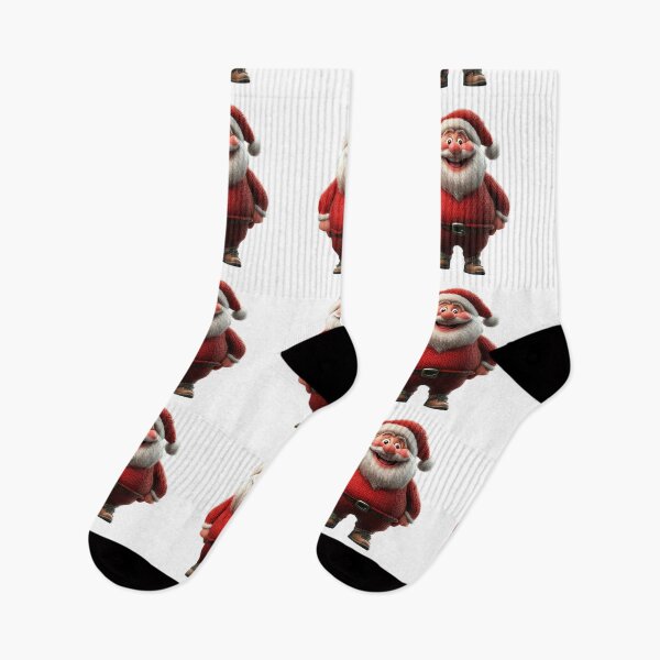 Artikelvorschau, Fröhlicher Weihnachtsmann im kuscheligen Pullover entworfen und verkauft von IllustrifyArts.