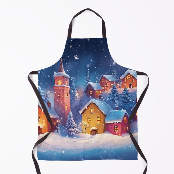Item preview, Whimsical Winter Village designed and sold by DigiCre8.