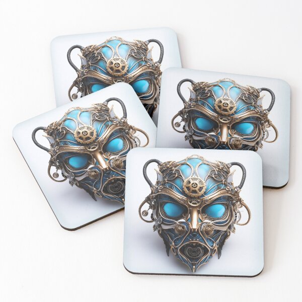 Item preview, Blue Steam Punk Mask 1 designed and sold by Jerry Meyer.