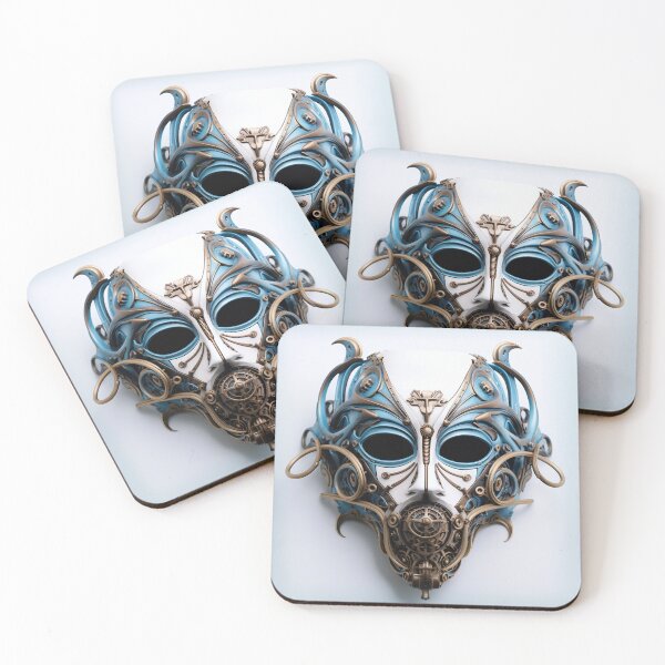 Item preview, Blue Steam Punk Mask 2 designed and sold by Jerry Meyer.