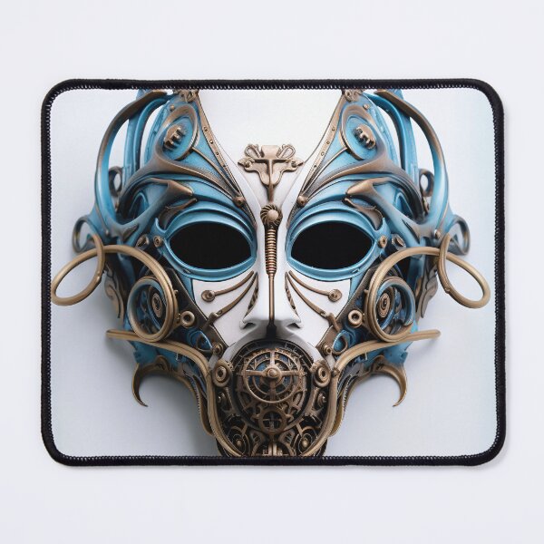 Item preview, Blue Steam Punk Mask 2 designed and sold by Jerry Meyer.