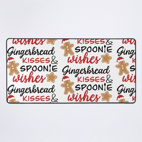 Item preview, Gingerbread Kisses & Spoonie Wishes | POTS Awareness Christmas designed and sold by Be-Potsitive.