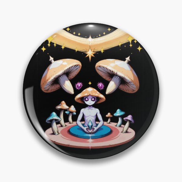 Item preview, Trippy Witchy crystal Magic Mushrooms Alter  designed and sold by Arcane  Adorable.