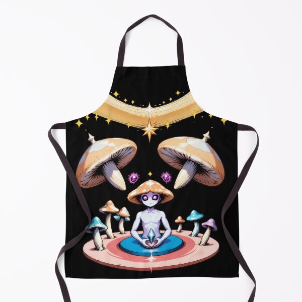 Item preview, Trippy Witchy crystal Magic Mushrooms Alter designed and sold by Arcane Adorable.