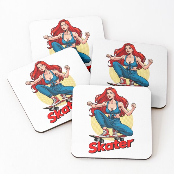 Item preview, Skater Girl, Fuerza Rebelde en patineta designed and sold by JonelleTshirts.