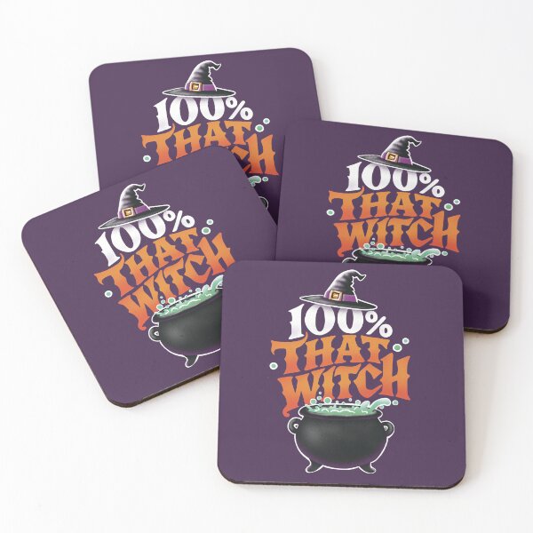 Item preview, Halloween 100% That Witch | Witchcraft Hat and Cauldron designed and sold by Self Care Merch.