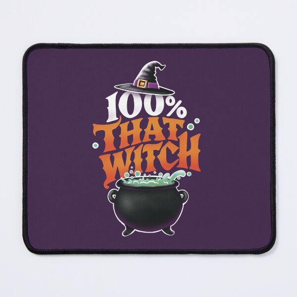 Item preview, Halloween 100% That Witch | Witchcraft Hat and Cauldron designed and sold by Self Care Merch.