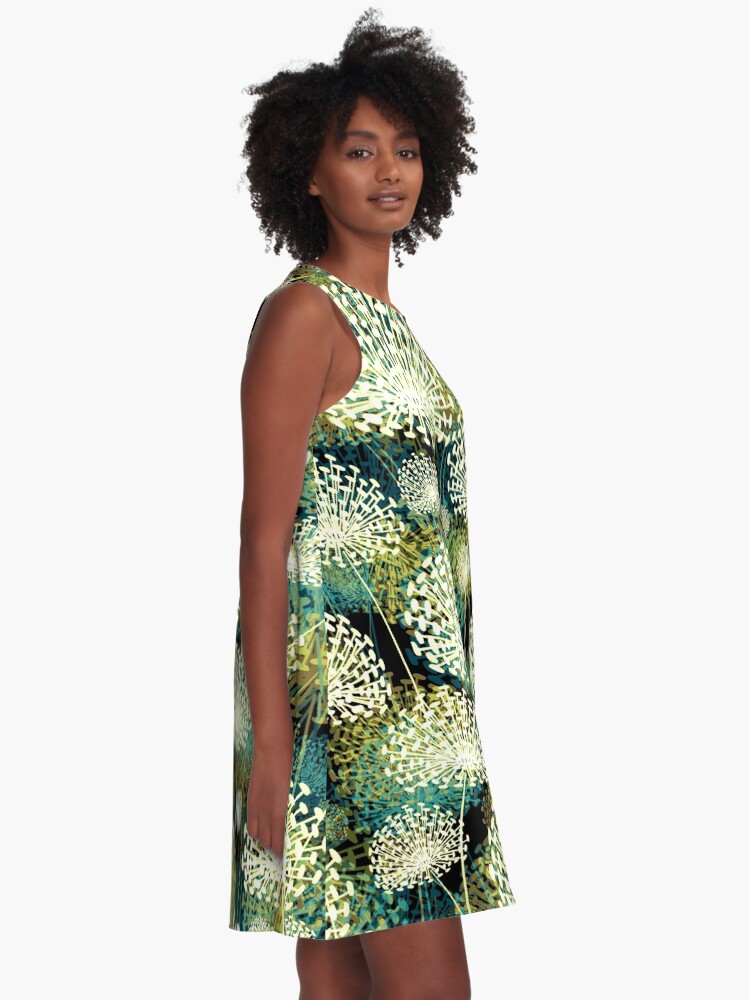 Alternate view of Dandelions A-Line Dress