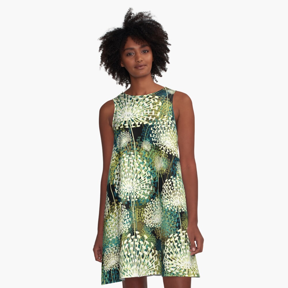 Dandelions A-Line Dress