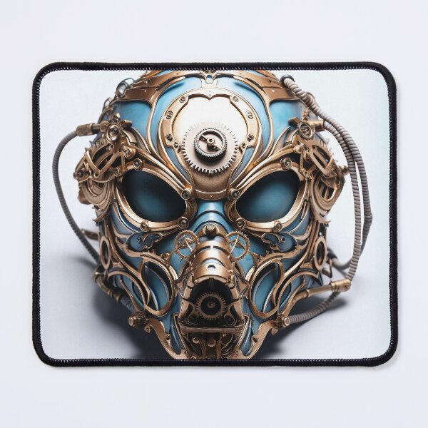 Item preview, Blue Steam Punk Mask 4 designed and sold by Jerry Meyer.