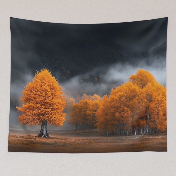 Item preview, Rural Landscape Autumn Trees designed and sold by DigiCre8.